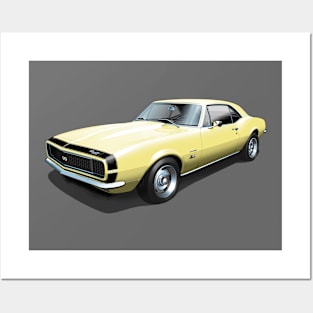 1967 Chevrolet Camaro SS Posters and Art